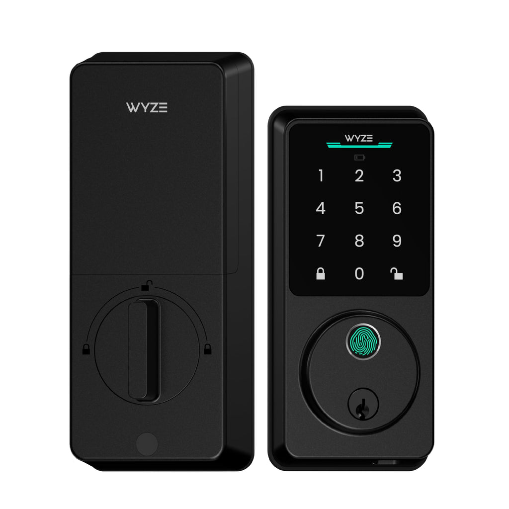 Palm Lock Fingerprint Smart Deadbolt, Keyless Entry WiFi Auto-Lock, AI Scanner App Control