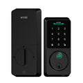 Palm Lock Fingerprint Smart Deadbolt, Keyless Entry WiFi Auto-Lock, AI Scanner App Control