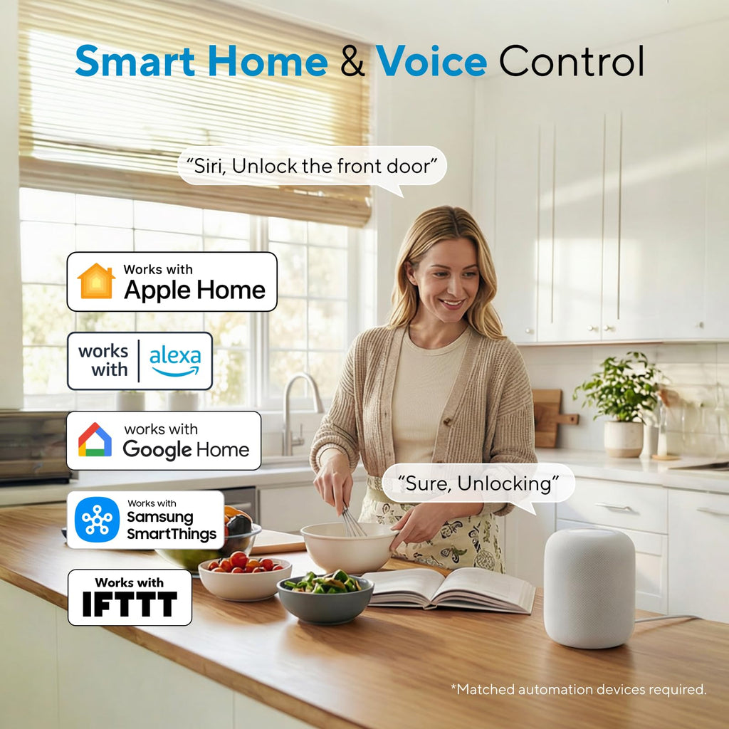ULTRALOQ Bolt Fingerprint WiFi Smart Lock