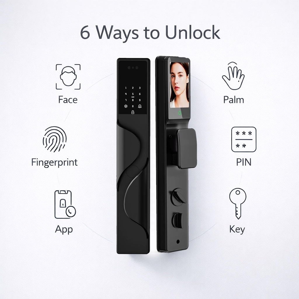 3D Face Recognition Video Smart Door Lock