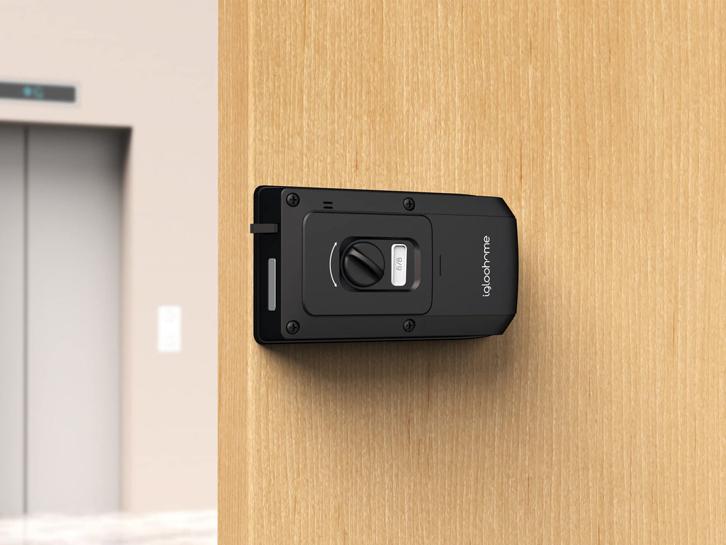 Smart Rim Lock Keypad Bluetooth Access Lock (App Code & Fob Control)