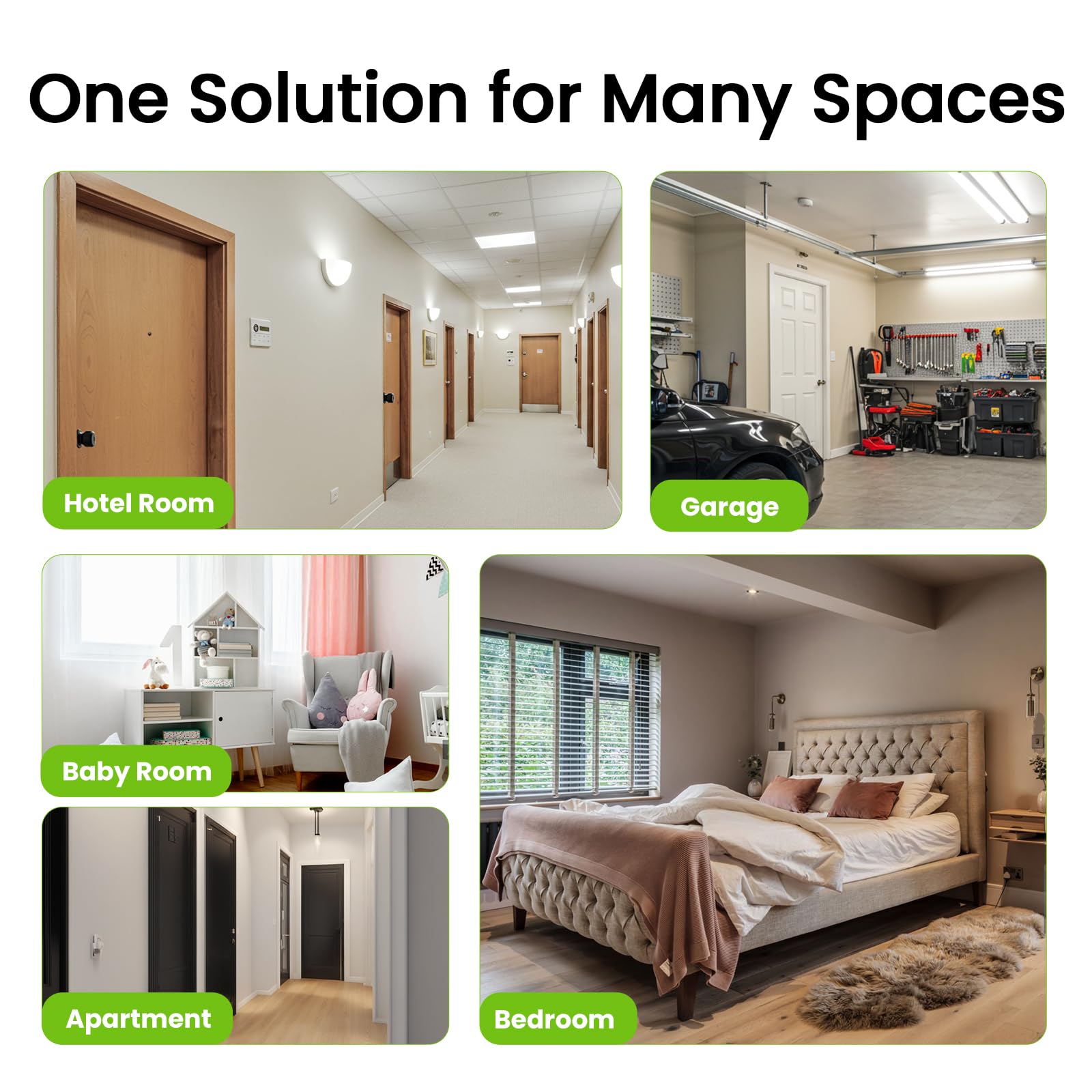 GHome Smart Door Knob Fingerprint Door Lock for Bedroom