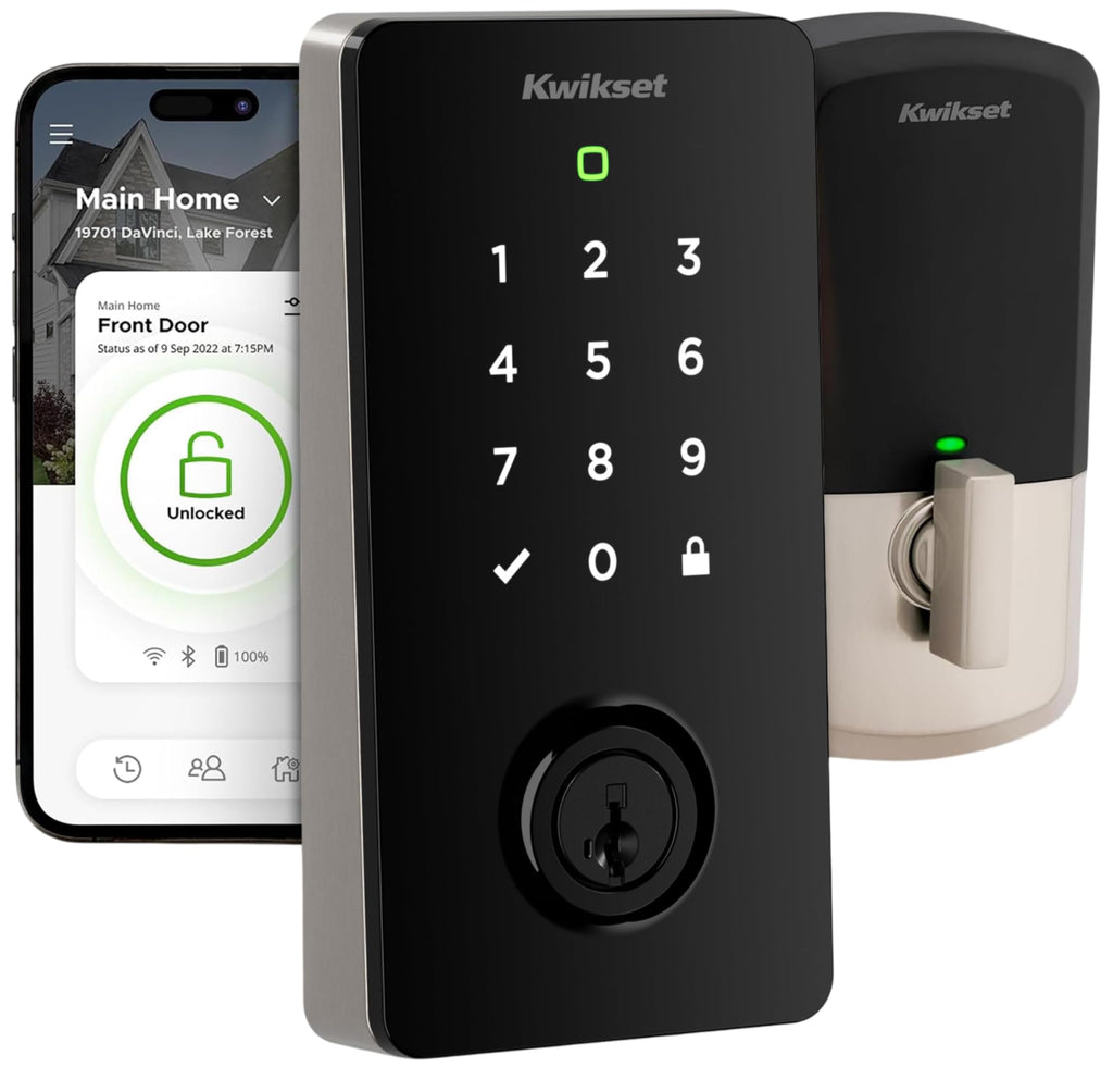Smart WiFi & Matter Deadbolt Lock, Keyless Entry, App Control, Auto-Unlock, Easy Install