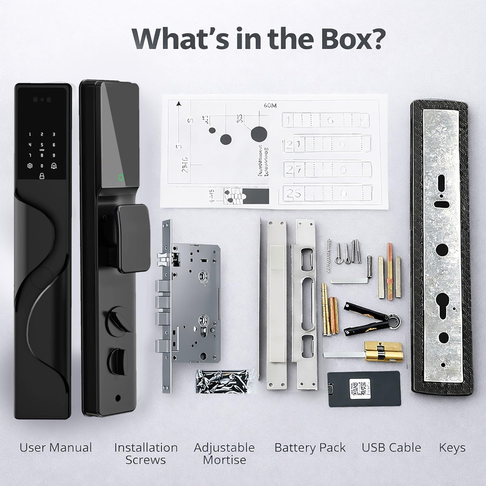 3D Face Recognition Video Smart Door Lock