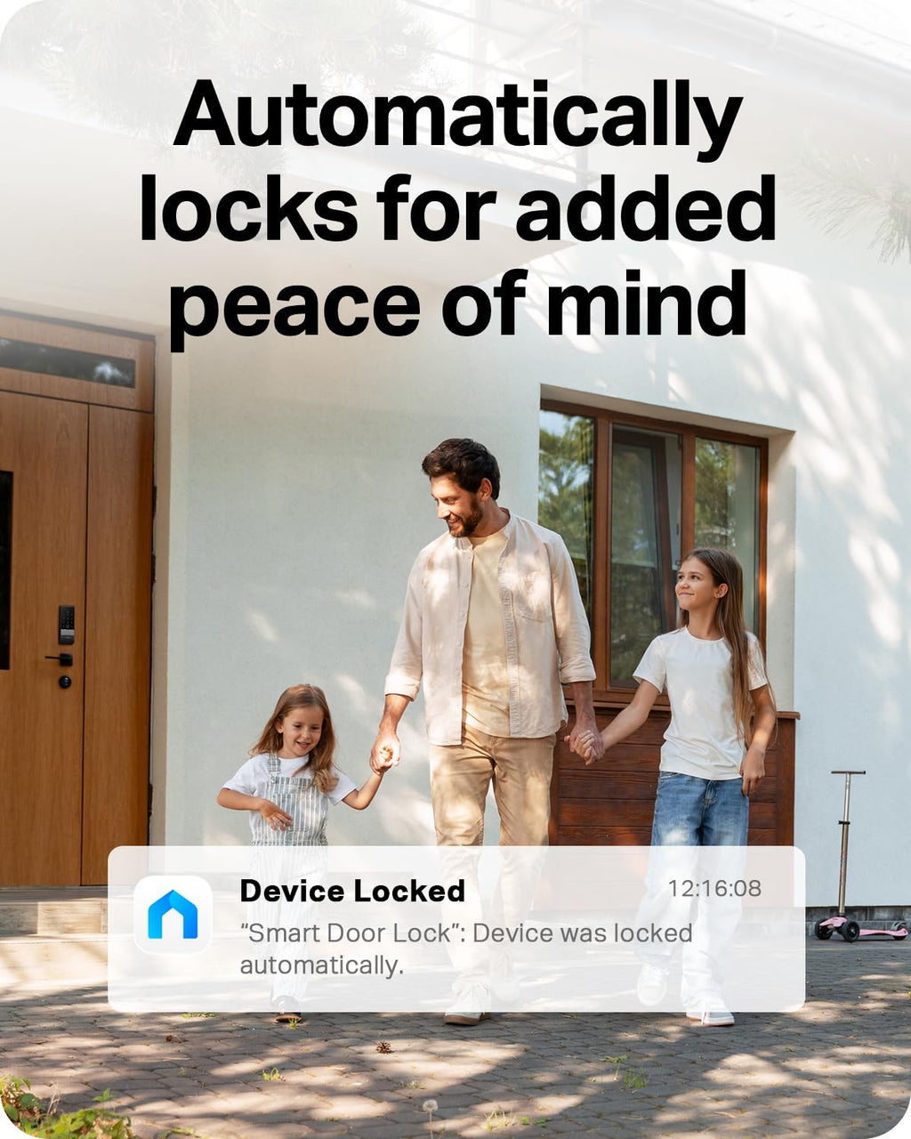 WiFi Palm & Fingerprint Smart Deadbolt Lock (Tapo App Control, Auto-Lock)
