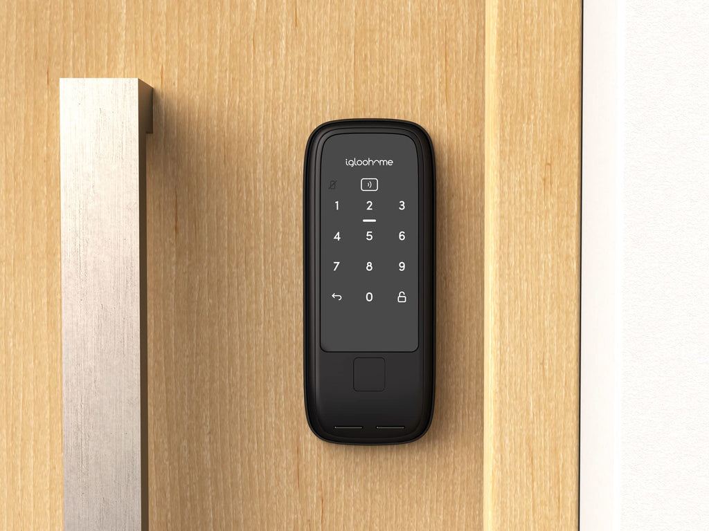 Smart Rim Lock Keypad Bluetooth Access Lock (App Code & Fob Control)