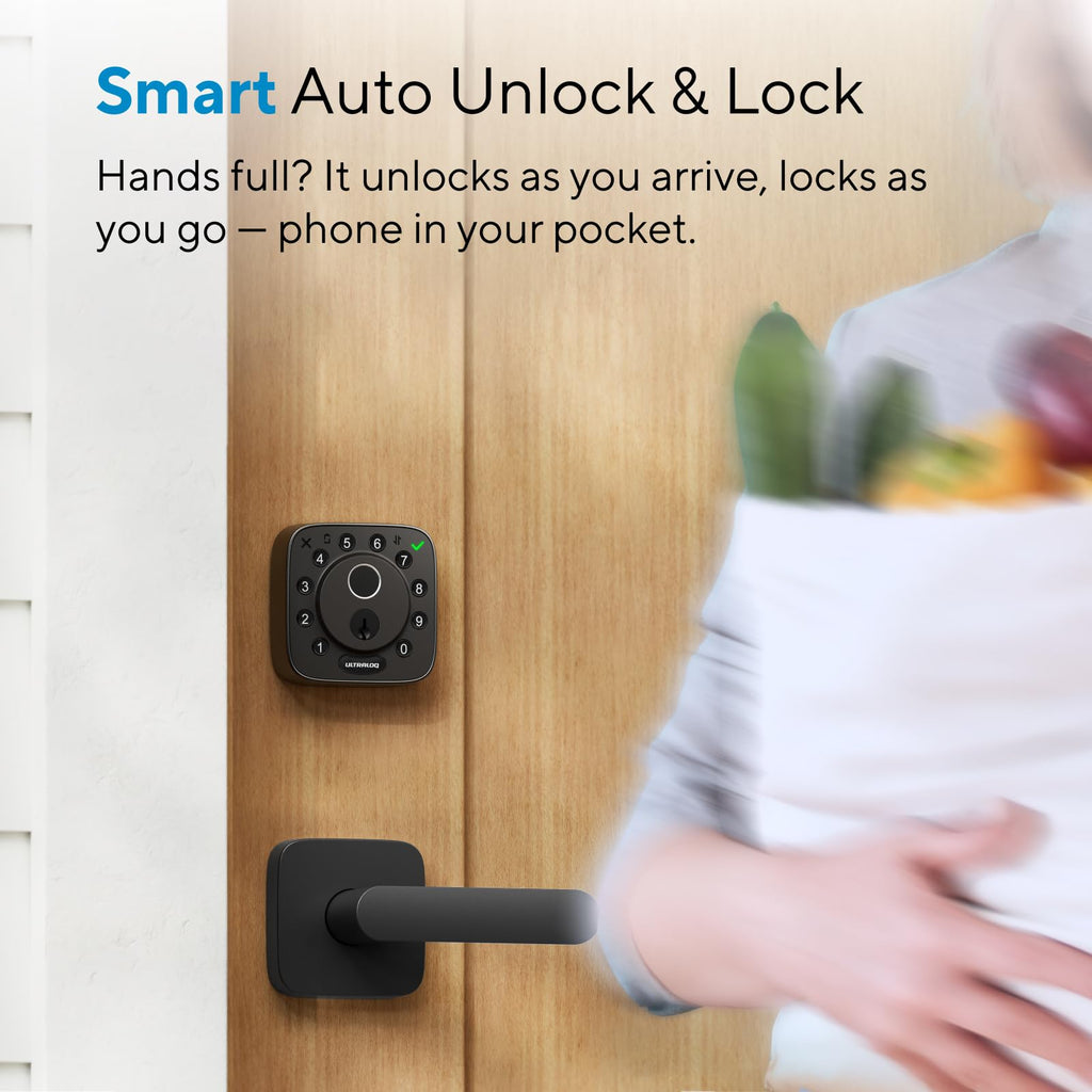 ULTRALOQ Bolt Fingerprint WiFi Smart Lock