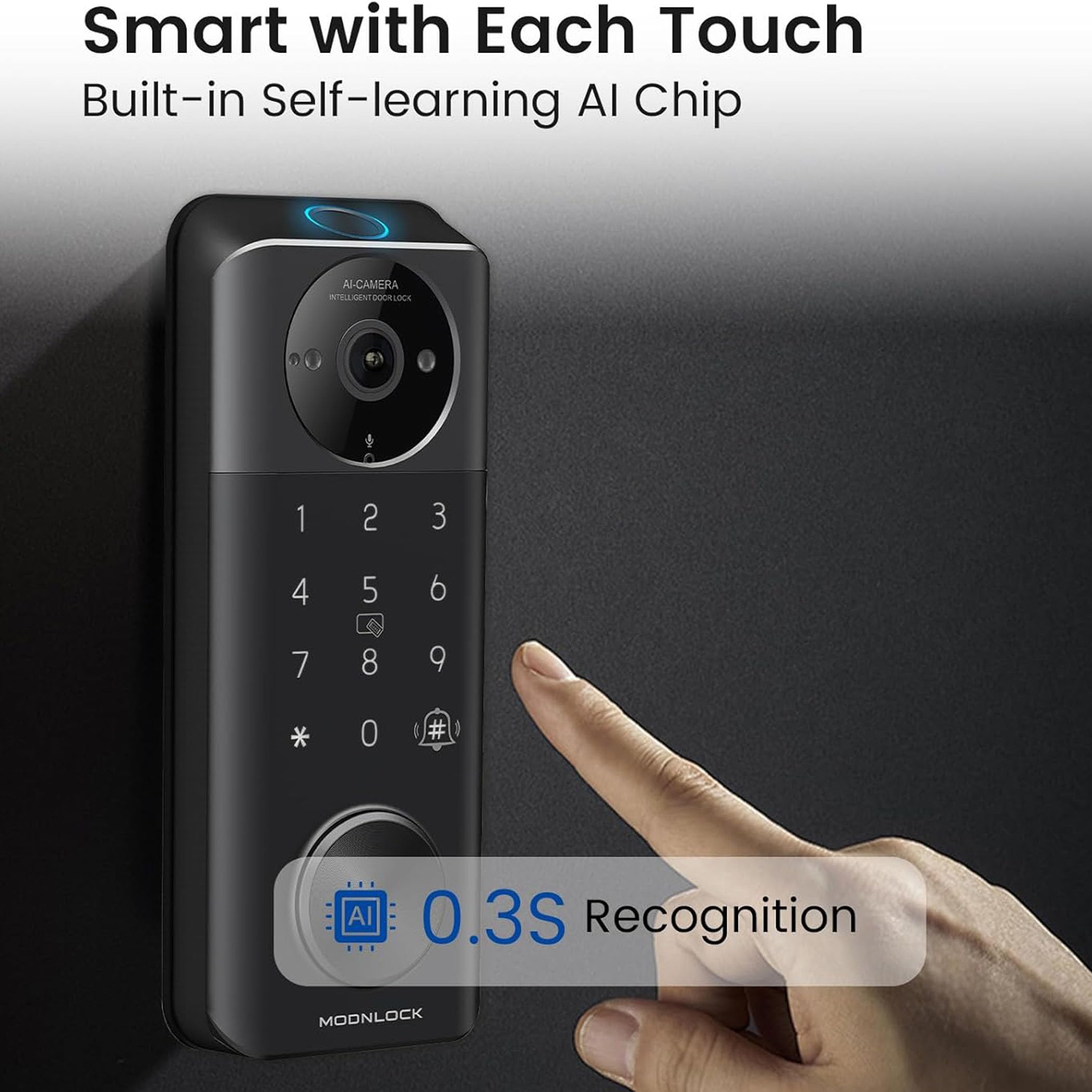 Smart Keyless Entry Door Lock