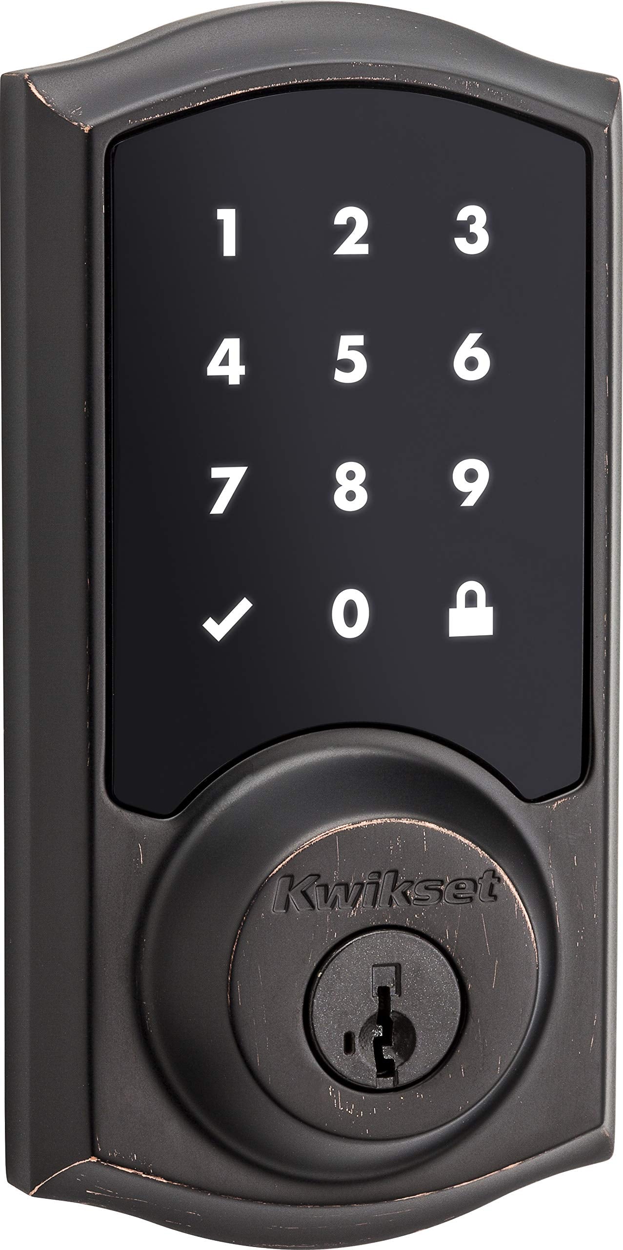 Touchscreen Zigbee SmartCode Deadbolt Lock (Kwikset SmartKey Security)
