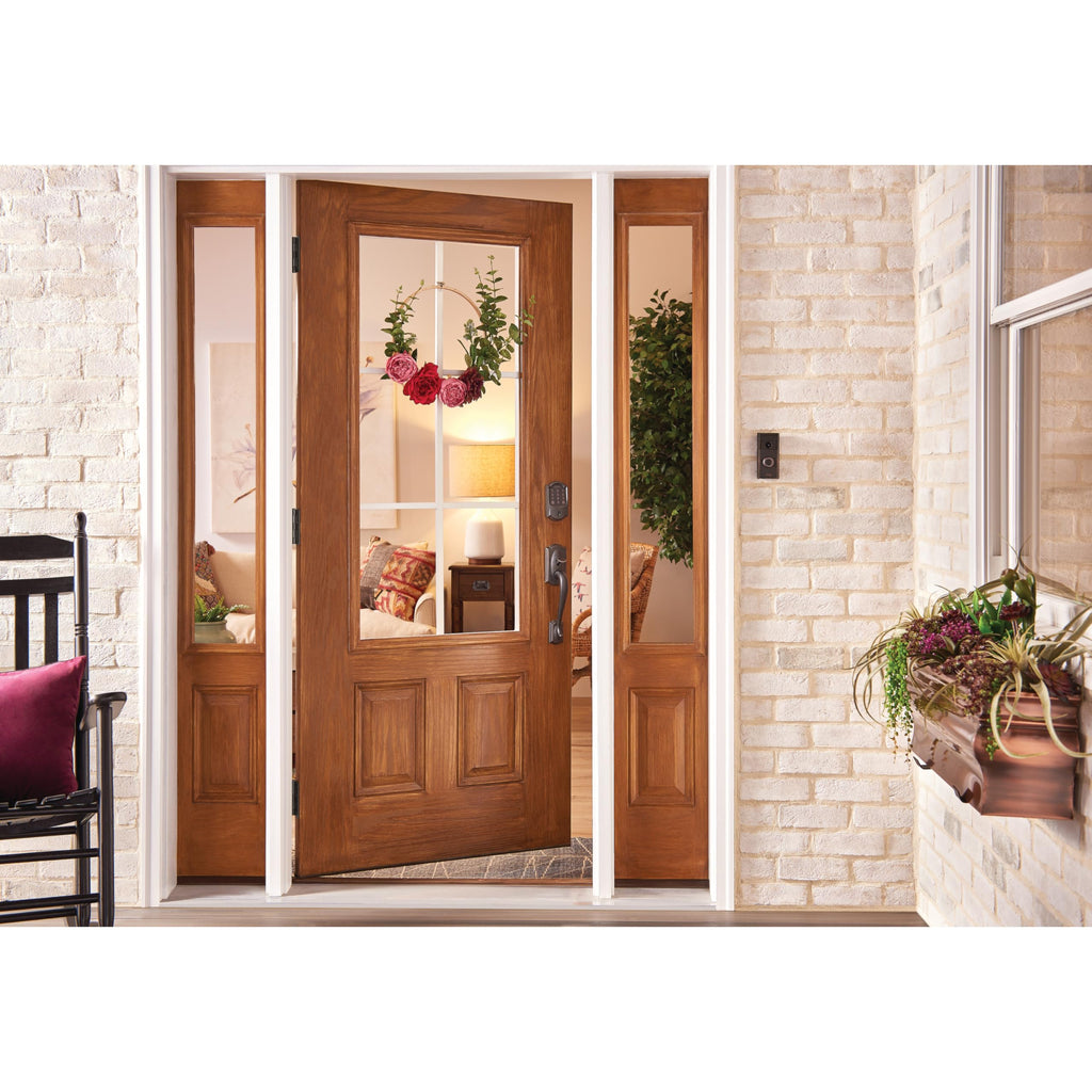 Smart WiFi Deadbolt Lock with Touchscreen Keypad, Keyless Entry, App Control, Alexa & Google Home Compatible